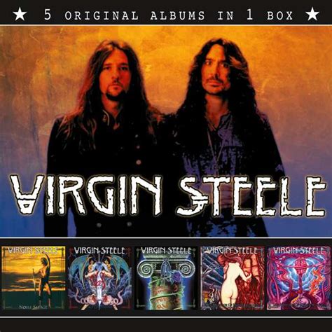 Virgin Steele Virgin Steele (5 Original Albums In 1 Box) CD